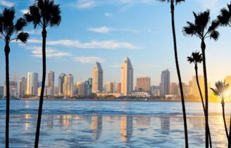 Downtown San Diego California skyline